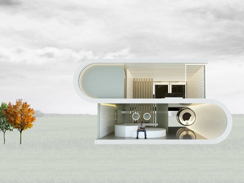 Bachelor of Arts in Interior Design. Barcelona. | © Proyecto: Miré. Estudiante: Haeun Lee. Bachelor of Arts in Interior Design. Barcelona. | © Proyecto: Miré. Estudiante: Haeun Lee.