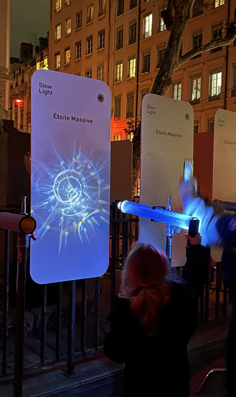 Slow Light, del IED Barcelona, entusiasma en Fête des Lumières Lyon